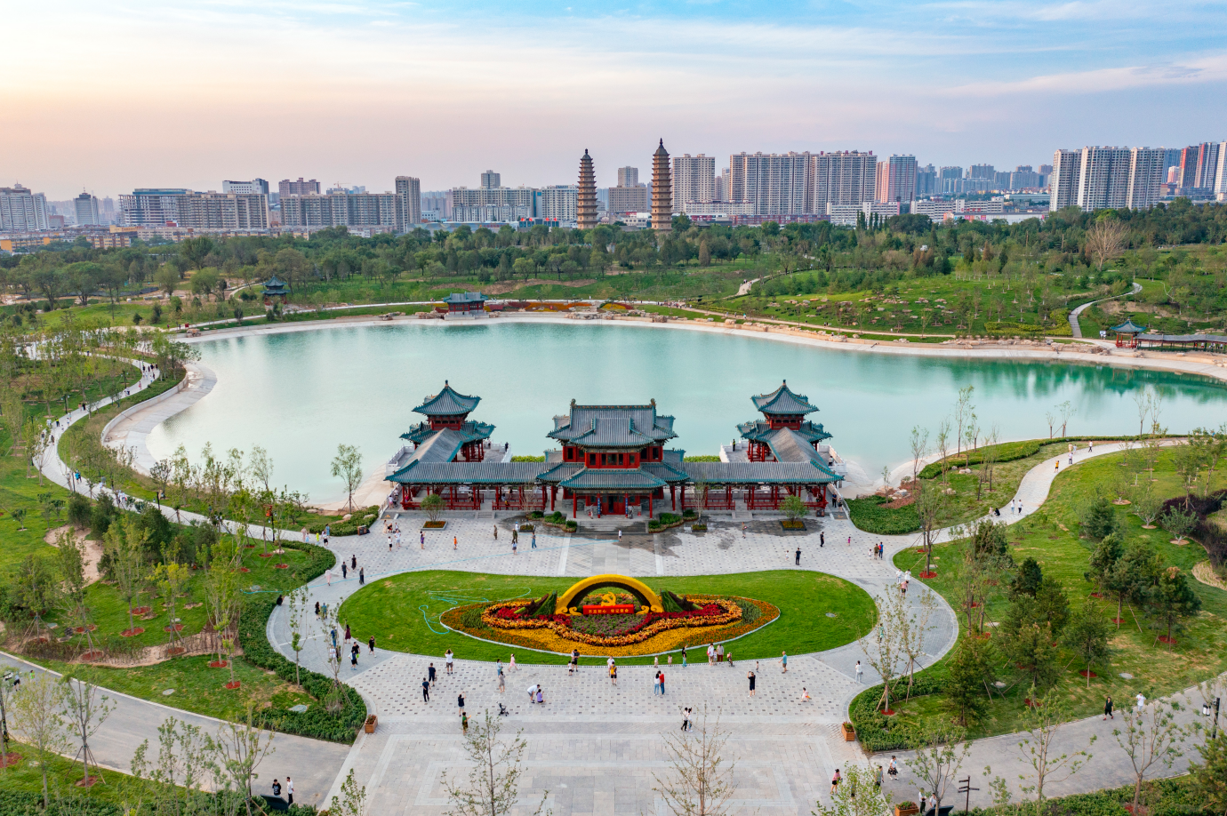 雙塔景區(qū)建筑群仿古建筑工程